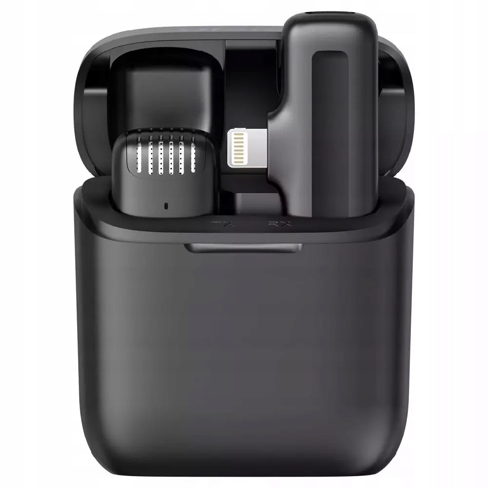 Mikrofon Bezprzewodowy Ulanzi J11Lighting Smartfon + Etui ładujące Marka Ulanzi