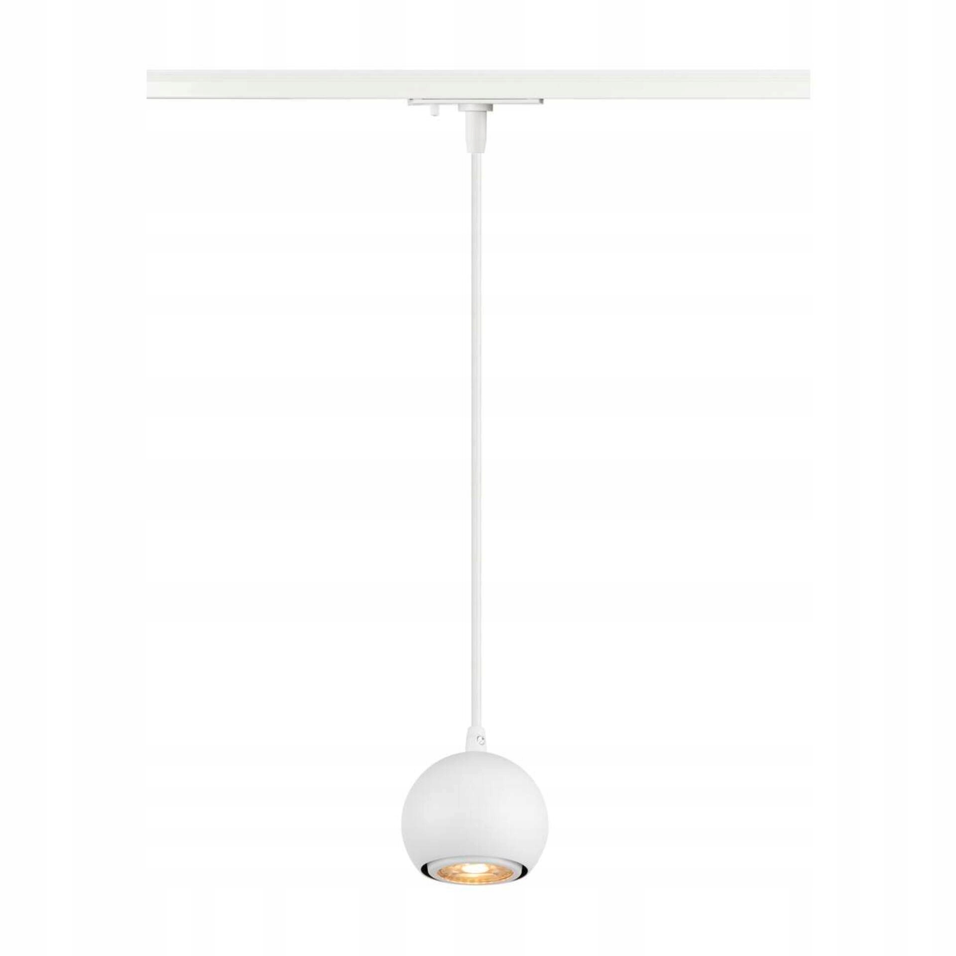 Závesné bodové svietidlo Slv Light Eye 90 GU10 6W matná biela 150cm