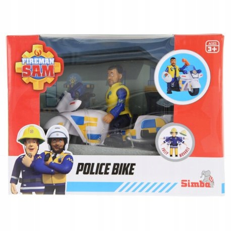 

Strażak Sam Motor Policyjny Figurką 925 1092 Simba