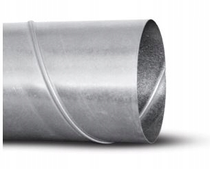 Spiro rura sztywna ocynk 0,5 mb fi 125 ALNOR