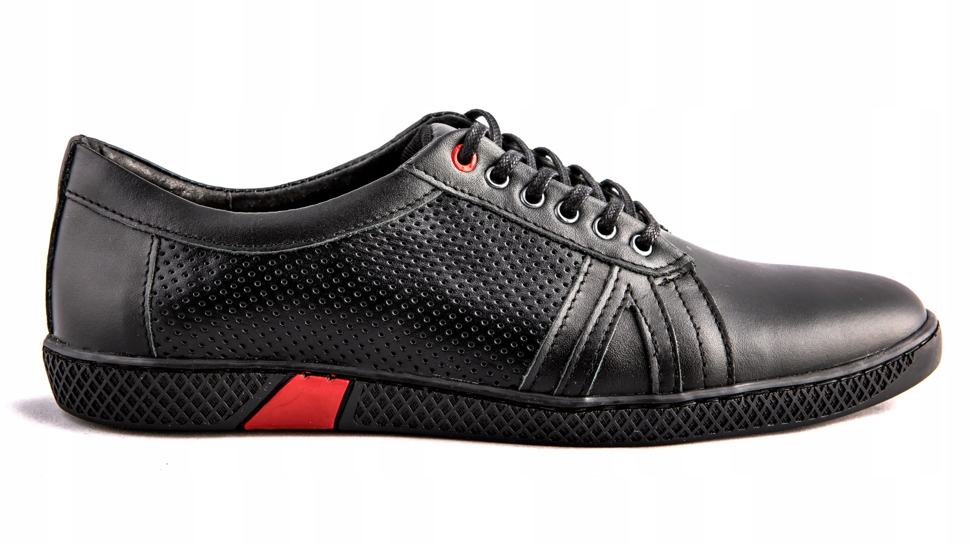 

Półbuty męskie Polskie buty skórzane szyte 44