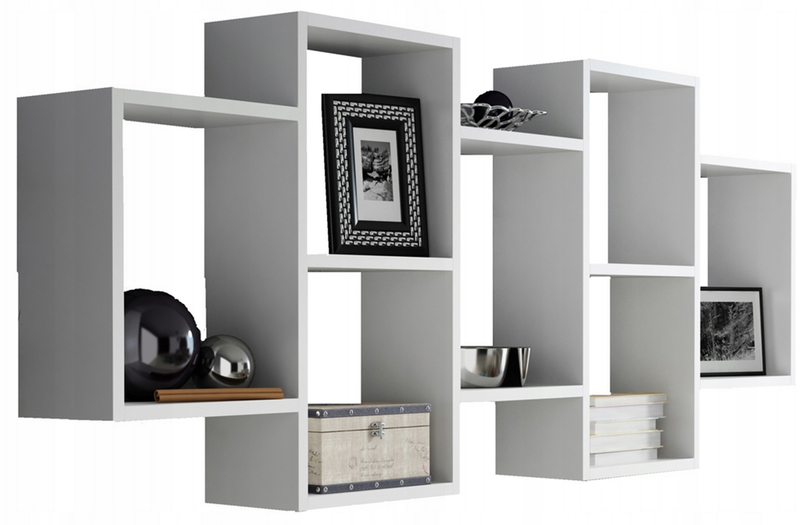 Półka wisząca POLON BIS biała regał na książki PER