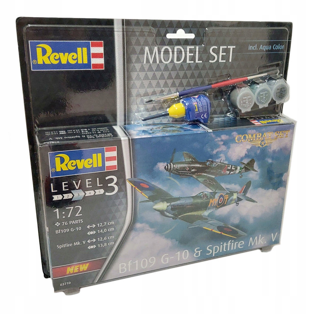 Model set bojový set 1:72 Messerschmitt Bf109G-10