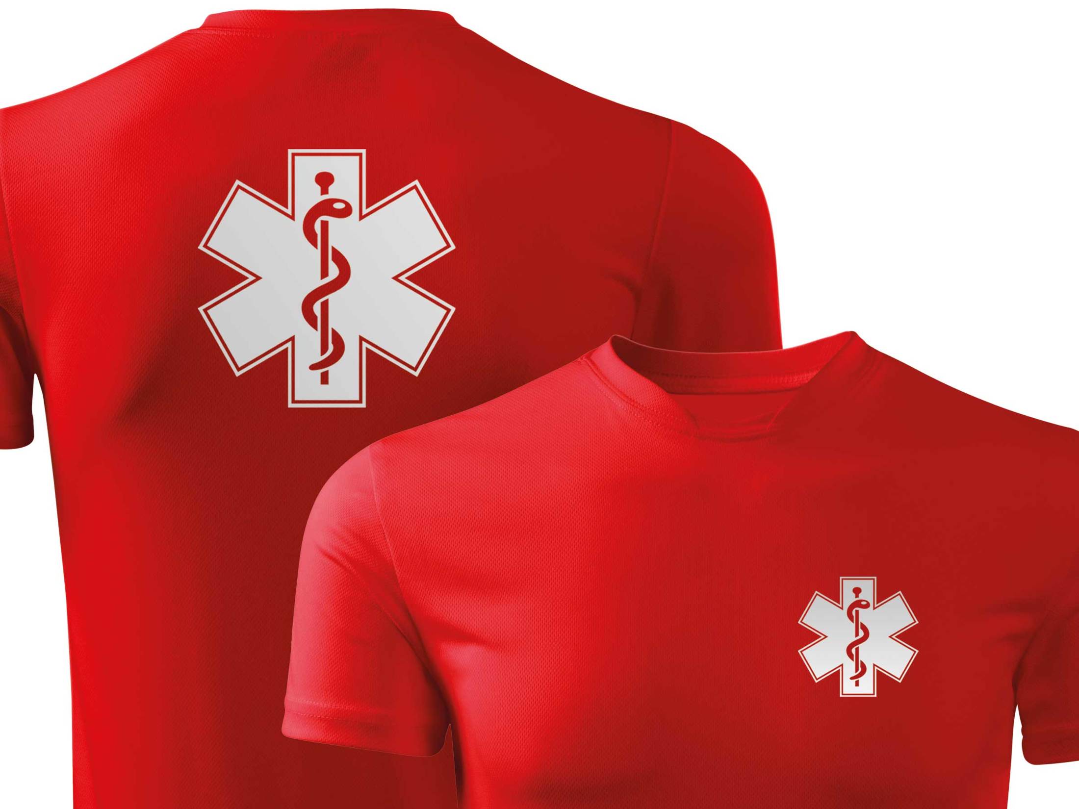 

Termoaktywny T-shirt odblaskowy - Gwiazda Życia