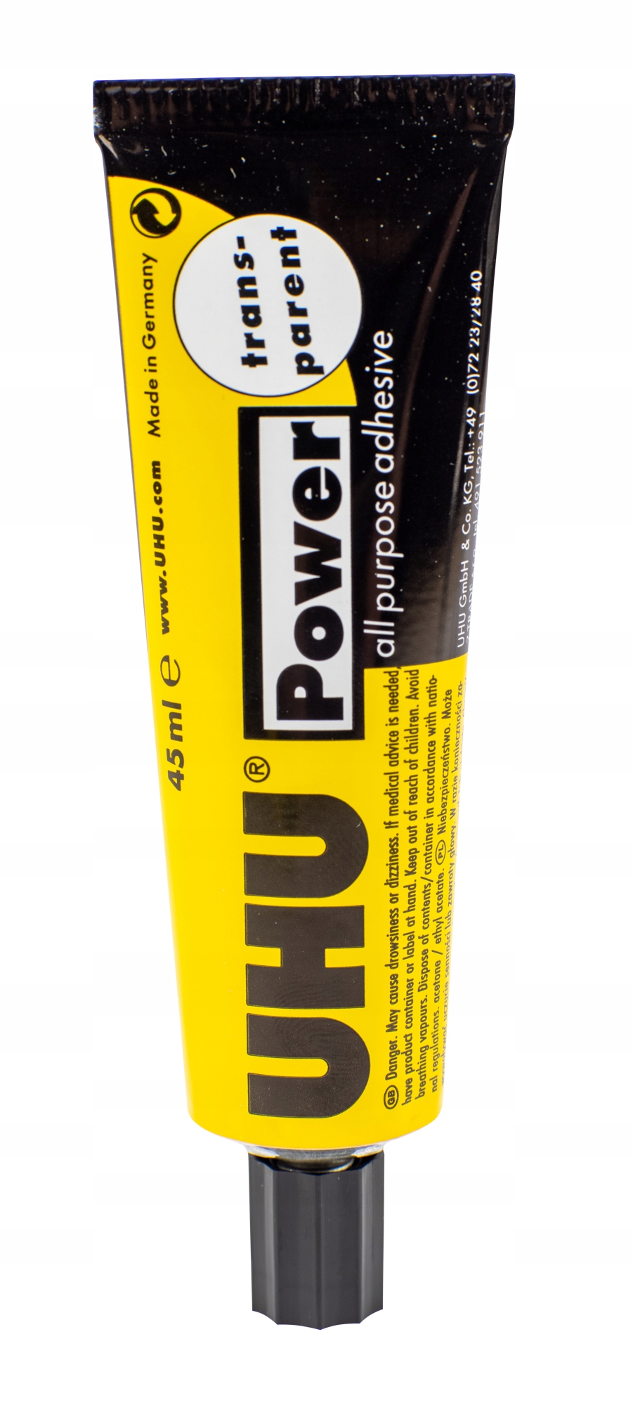 

Profesjonalny Uhu Klej Power Transparent 42g 45 ml