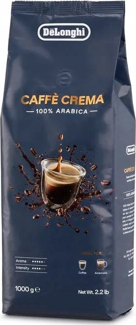 Levně Káva De'Longhi Caffe Crema Arabica, 1 kg