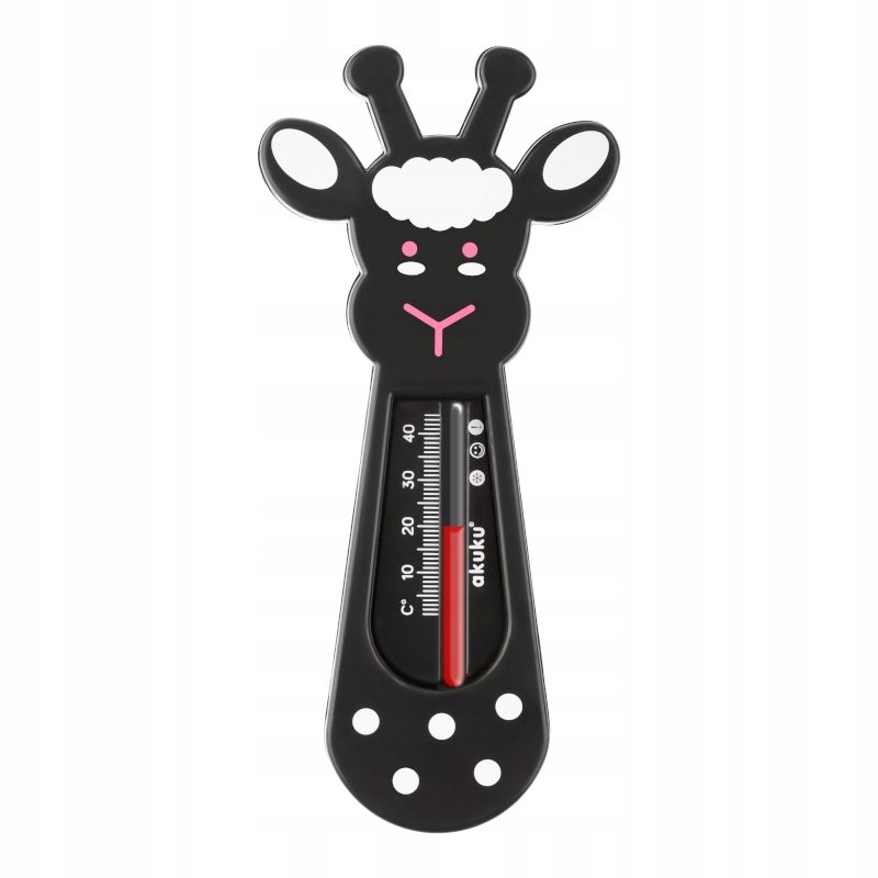 AKUKU A0494 Termometr do kąpieli czarna OWCA