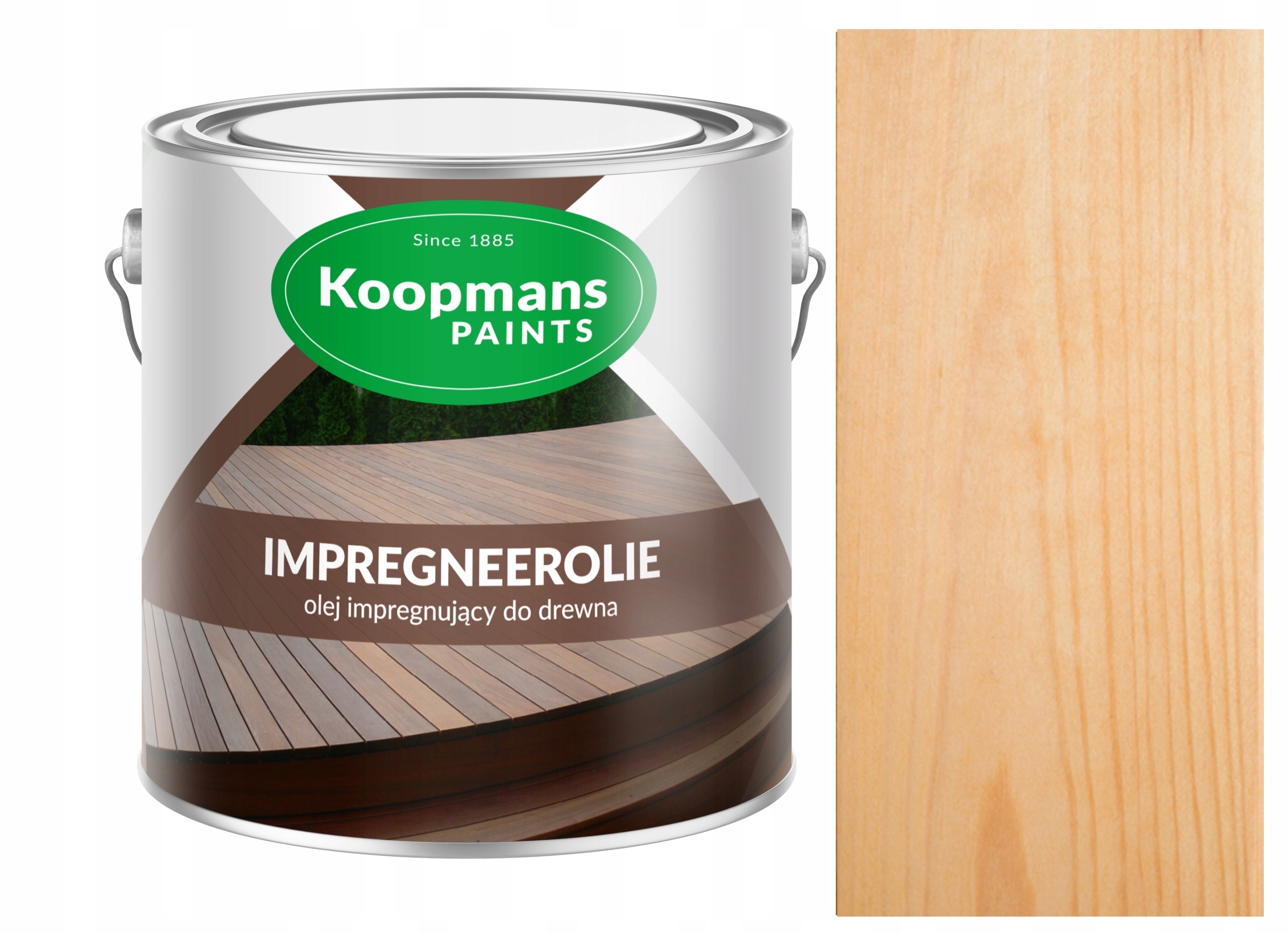 Koopmans Impregneerolie 20 L Bezfarebný Uv Impregnačný Olej Na Drevo