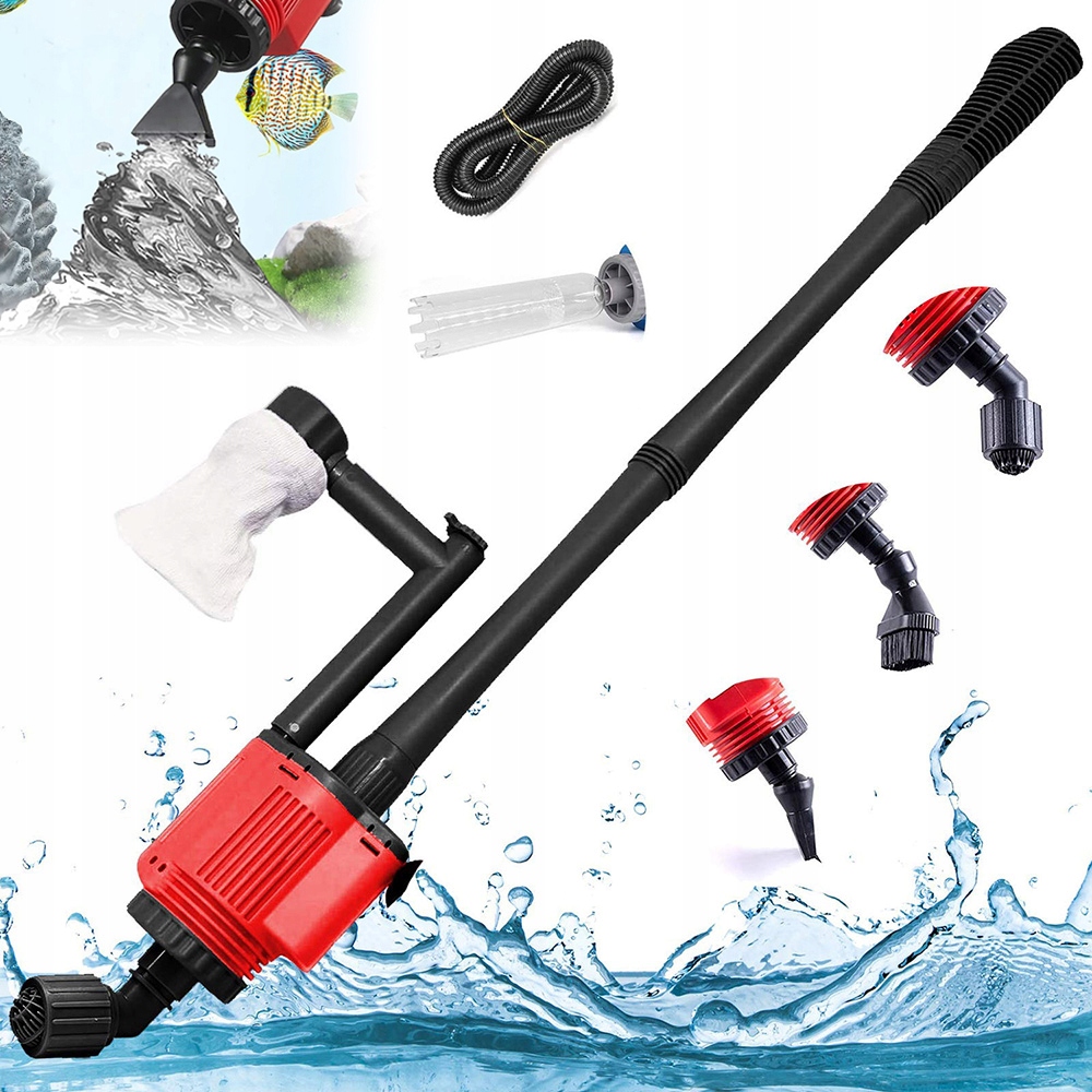 Elektrický Vysavač Do Akvária 28 W 220 V 1800 L/h Pro Výměnu Vody V Akváriu