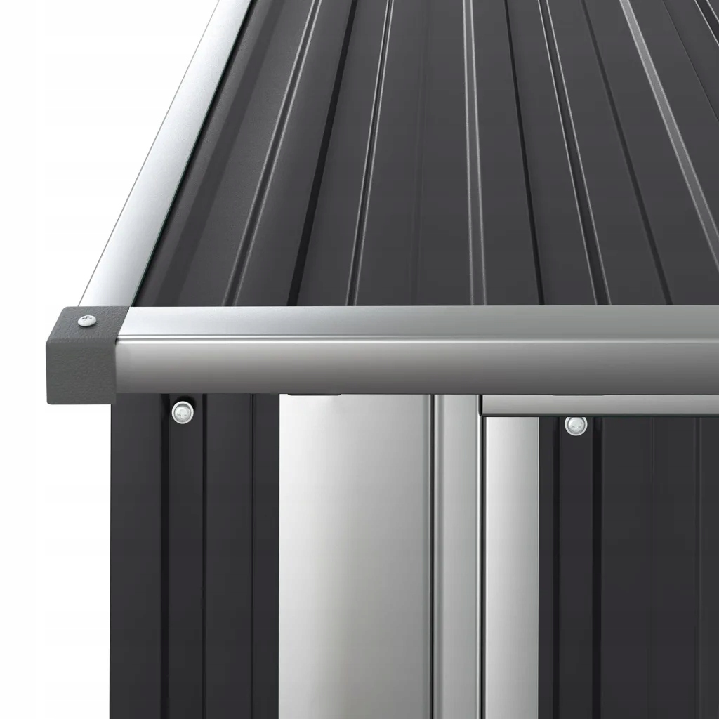 DOMEK OGRODOWY NARZĘDZIOWY DUŻY SZOPA SCHOWEK NA NARZĘDZIA GARAŻ DO OGRODU Szerokość produktu 180.5 cm