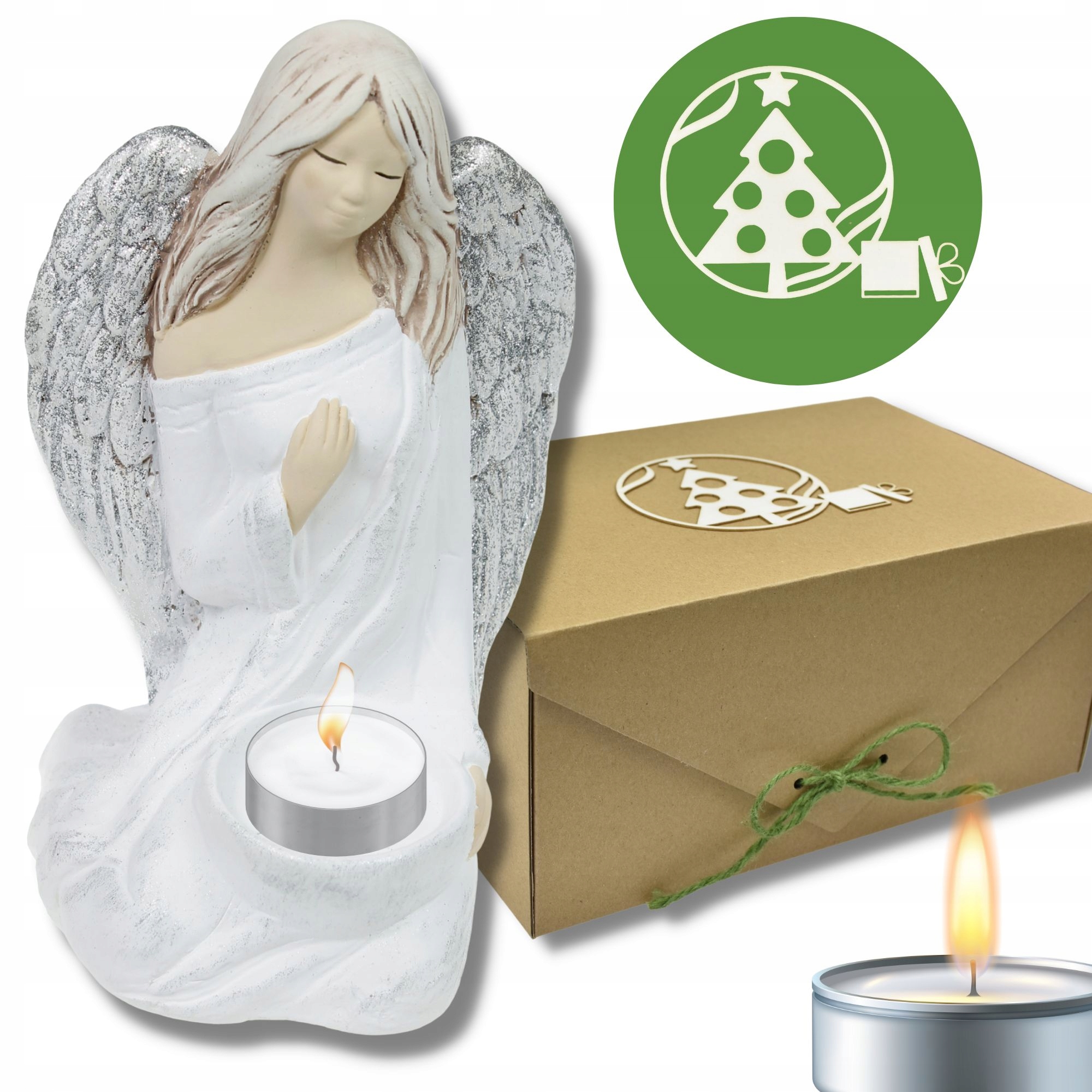 

Anioł Aniołek Tealight Ozdoba na Święta