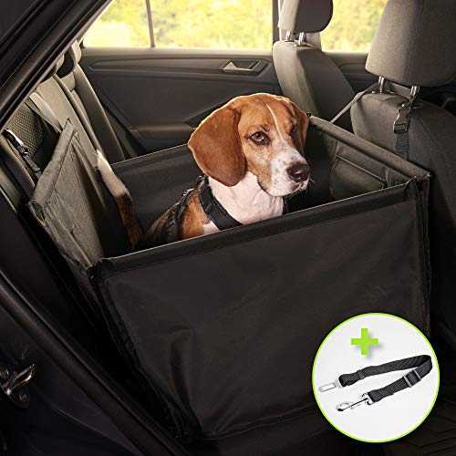 

Fotelik dla psa z pasem Koszyk na tylne siedzenie