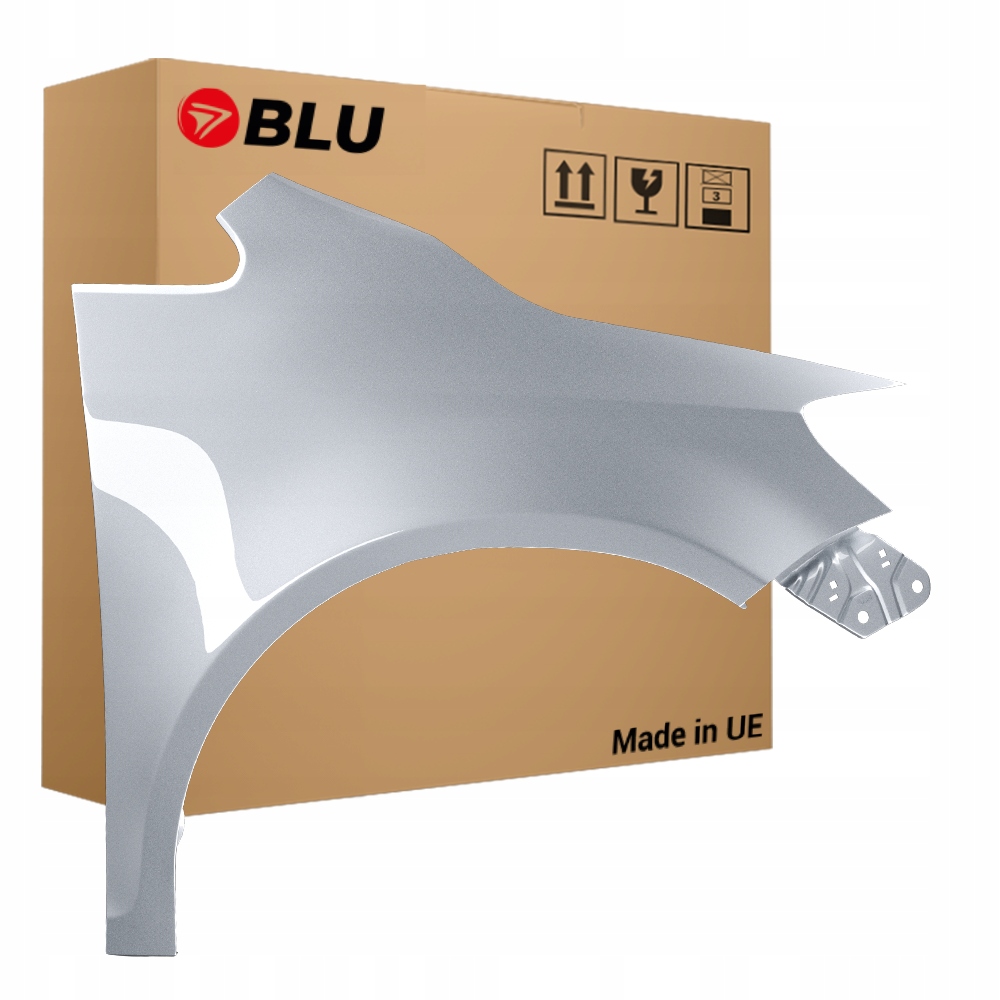 Blu Blatník Vw Golf V Plus 5 LA7W pravý stříbrný 05-09 přední ReflexSilber