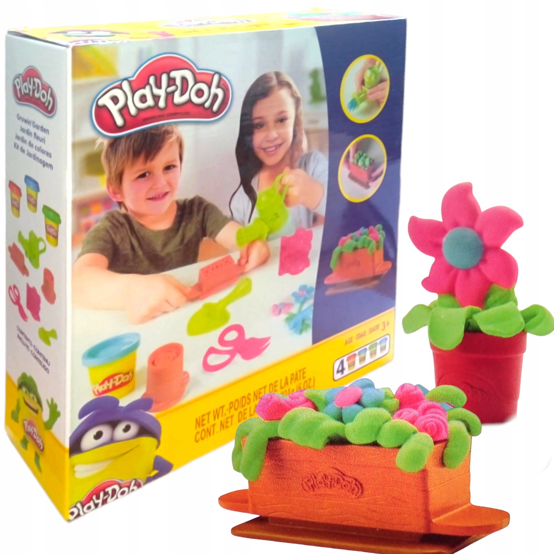 PLAYDOH ZESTAW dla chłopca dziewczynki kreatywny zestawy rosnący ogród 11677431566 Allegro.pl