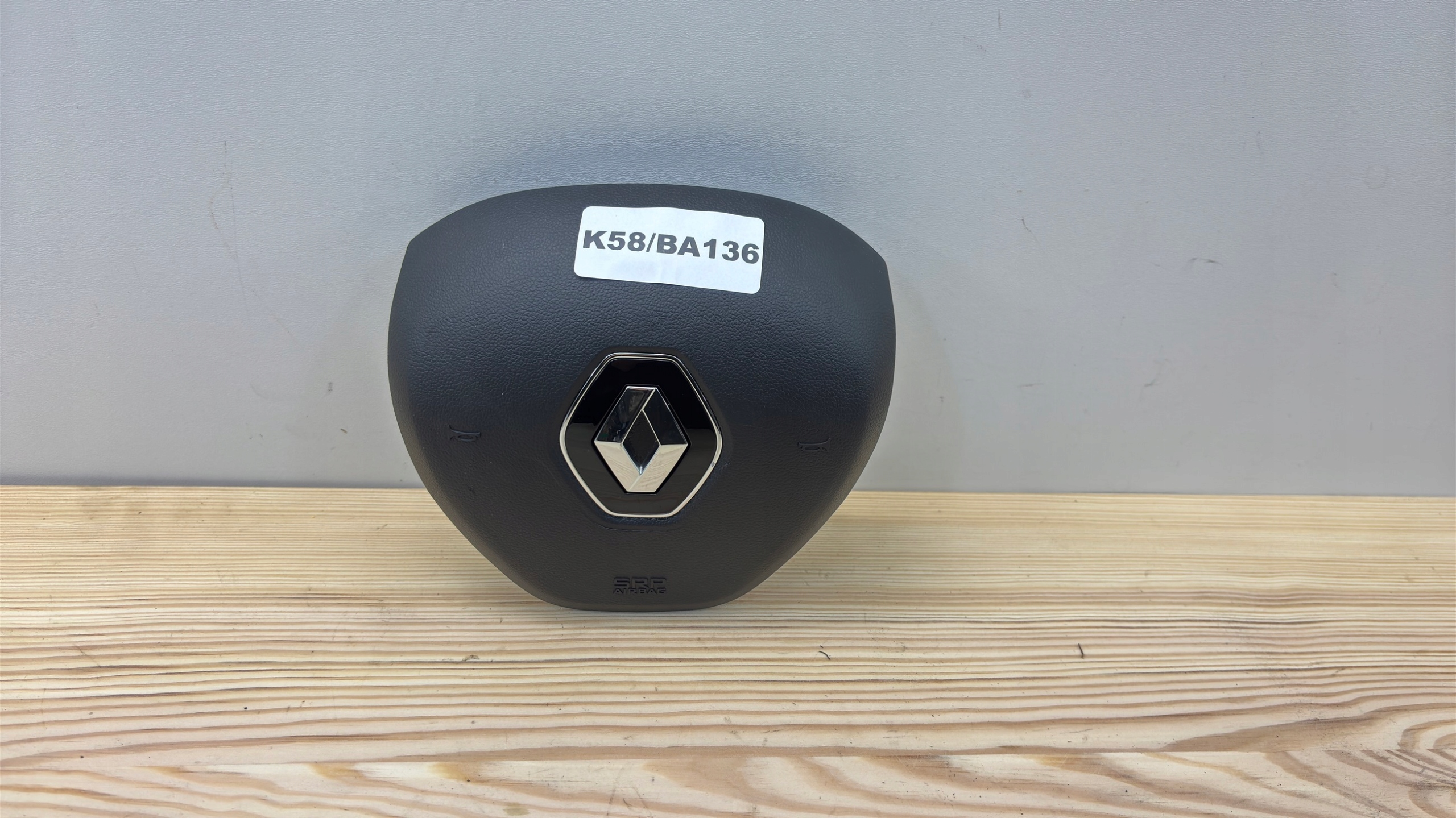 couvre airbag volant RENAULT KWID DUSTER LOGAN K58/BA136