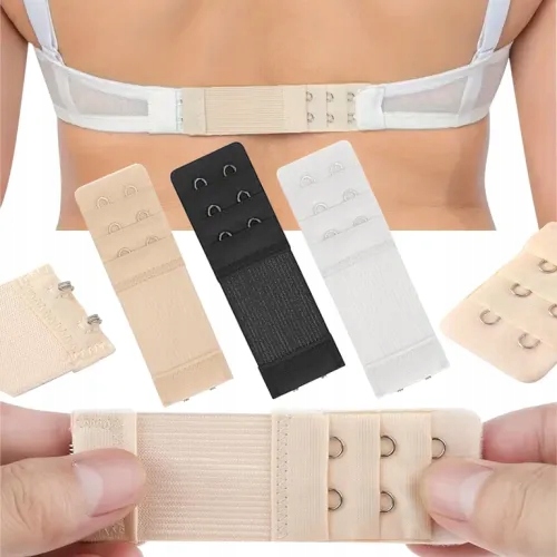 PRZEDŁUŻACZ ZAPIĘCIA DO BIUSTONOSZA PRZEDŁUŻKA BIUSTONOSZY STANIKA 3szt Marka bez marki