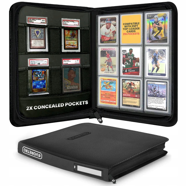 Evoretro Evoretro Shield+ 216 Topload Cards Binder Black