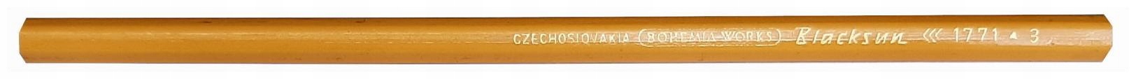 Ołówek z historią CZECHOSLOVAKIA BOHEMIA WORKS -H- Liczba sztuk w ofercie 1 szt.