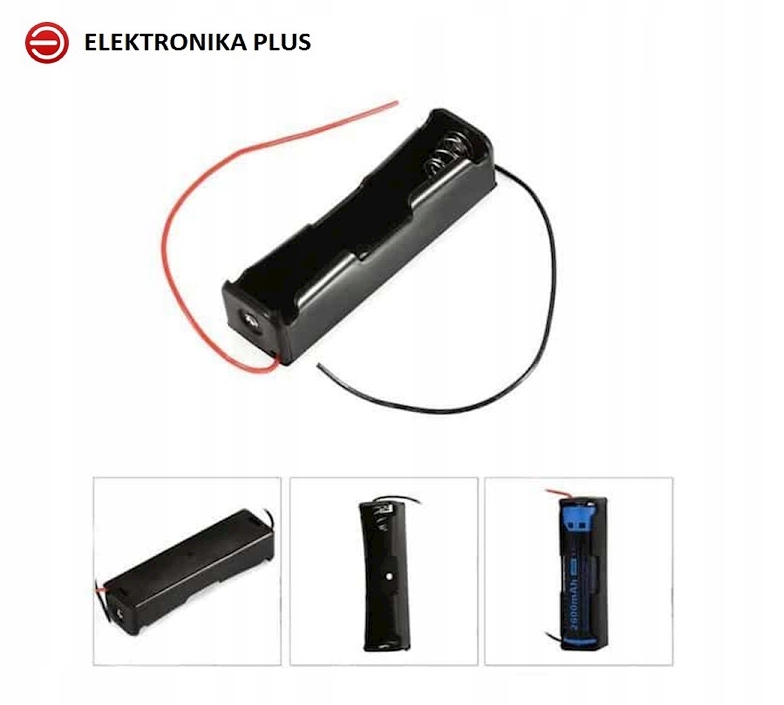 

Koszyk Na Baterię 18650 Przewody