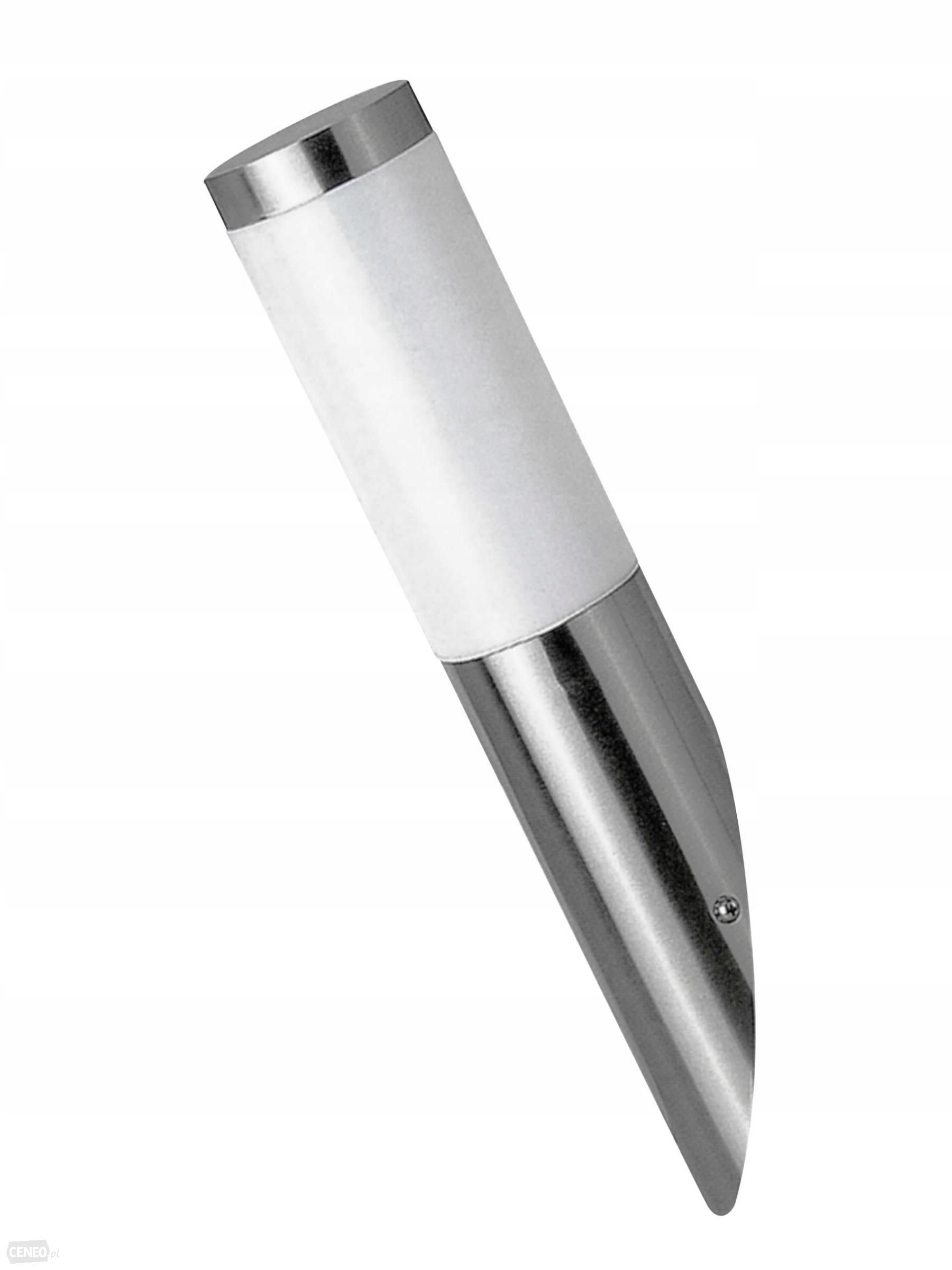 

Kinkiet ogrodowy inox lampa elewacyjna okrągła