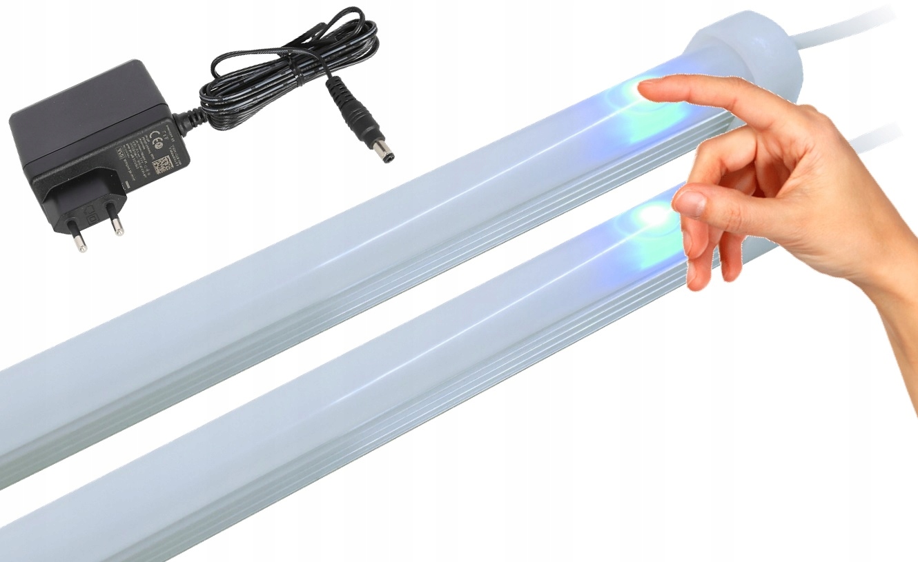 Led podskříňkové osvětlení do kuchyně 2x20 cm Dotyk