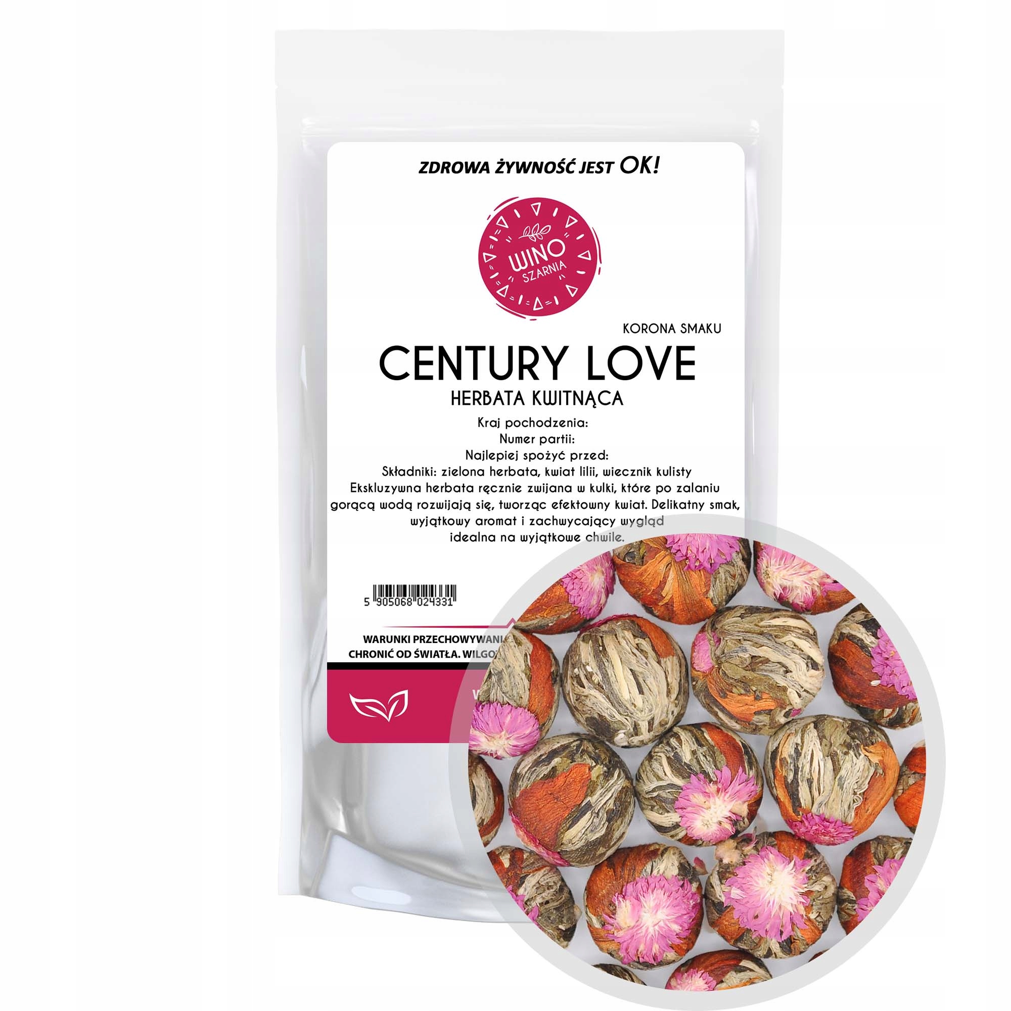 Čaj Blooming Tea Century Love 1 kg