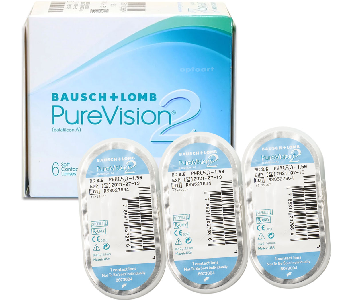 

PureVision 2 6szt -1,50 8.6
