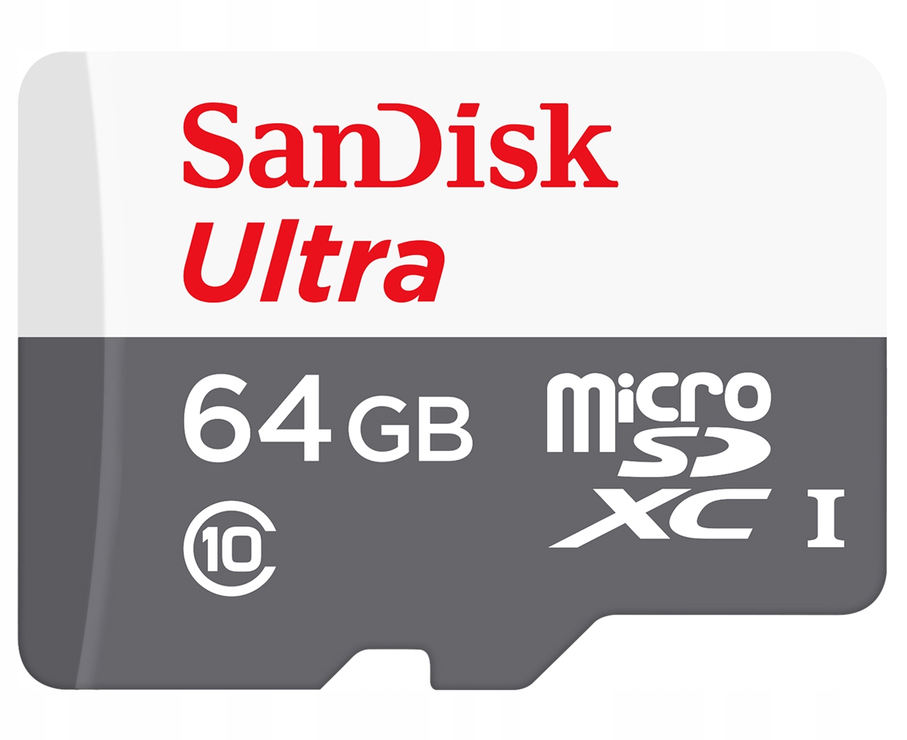 SANDISK KARTA MICROSD 64GB 80MB/S CL10 FULLHD Typ karty SDXC