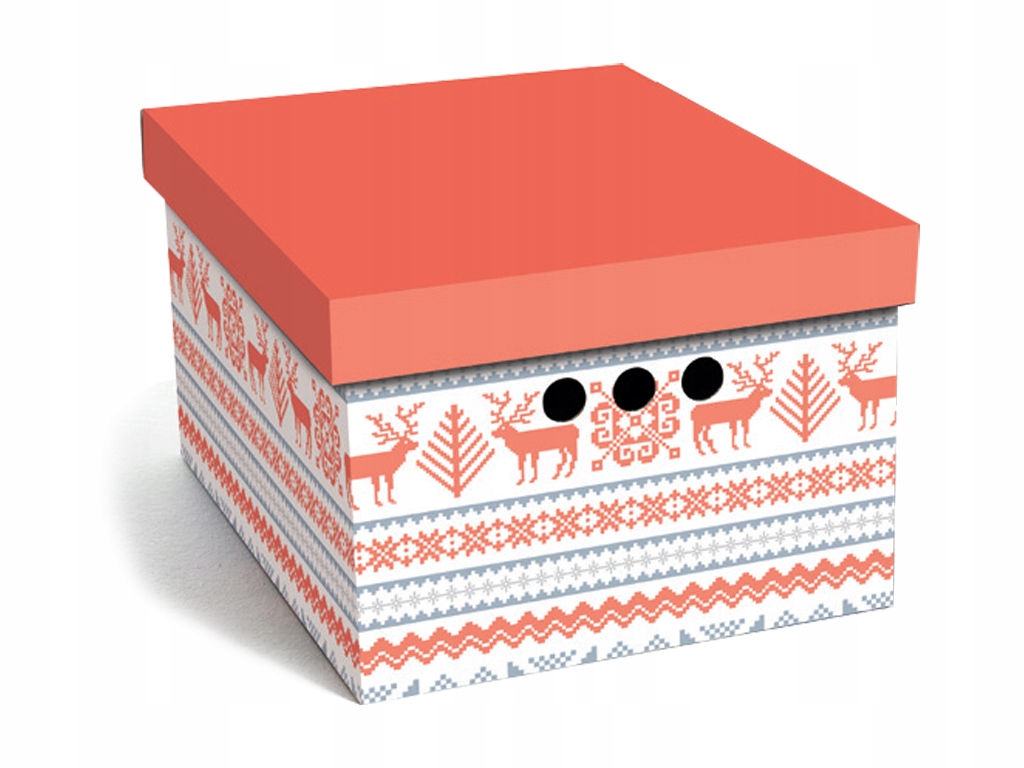 

Pudełko Kartonowe ozdobne świąteczne