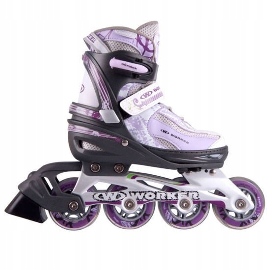 

Rolki Regulowane Perleta Damskie Worker Abec 5