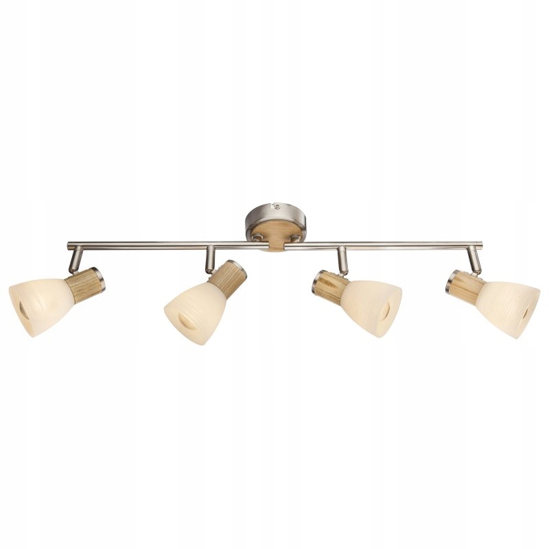 Stropná reflektorová lampa Gylfi štvorbodová