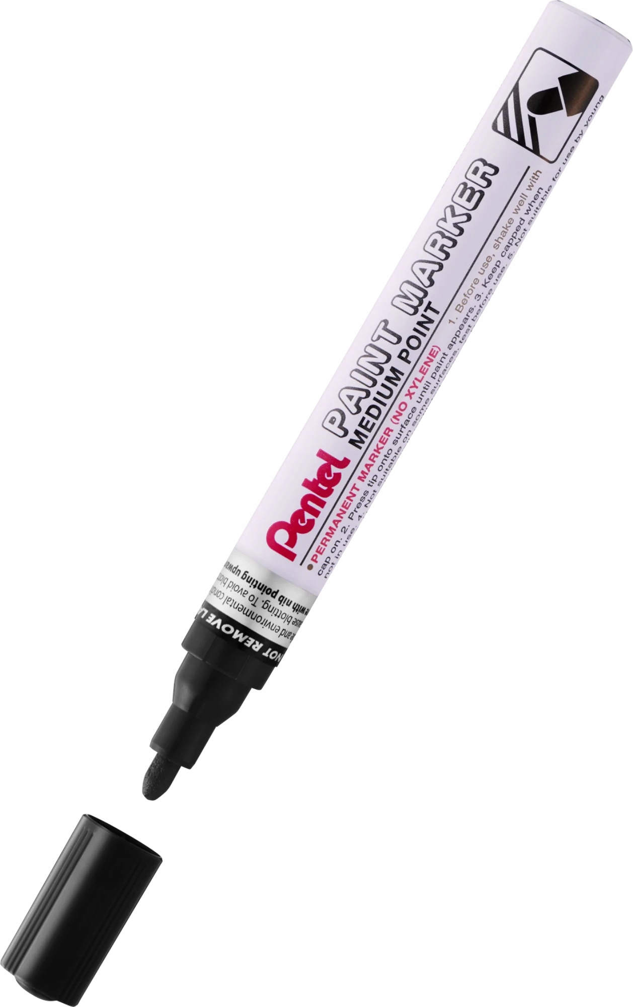 

Marker olejowy Pentel Czarny obudowa aluminium