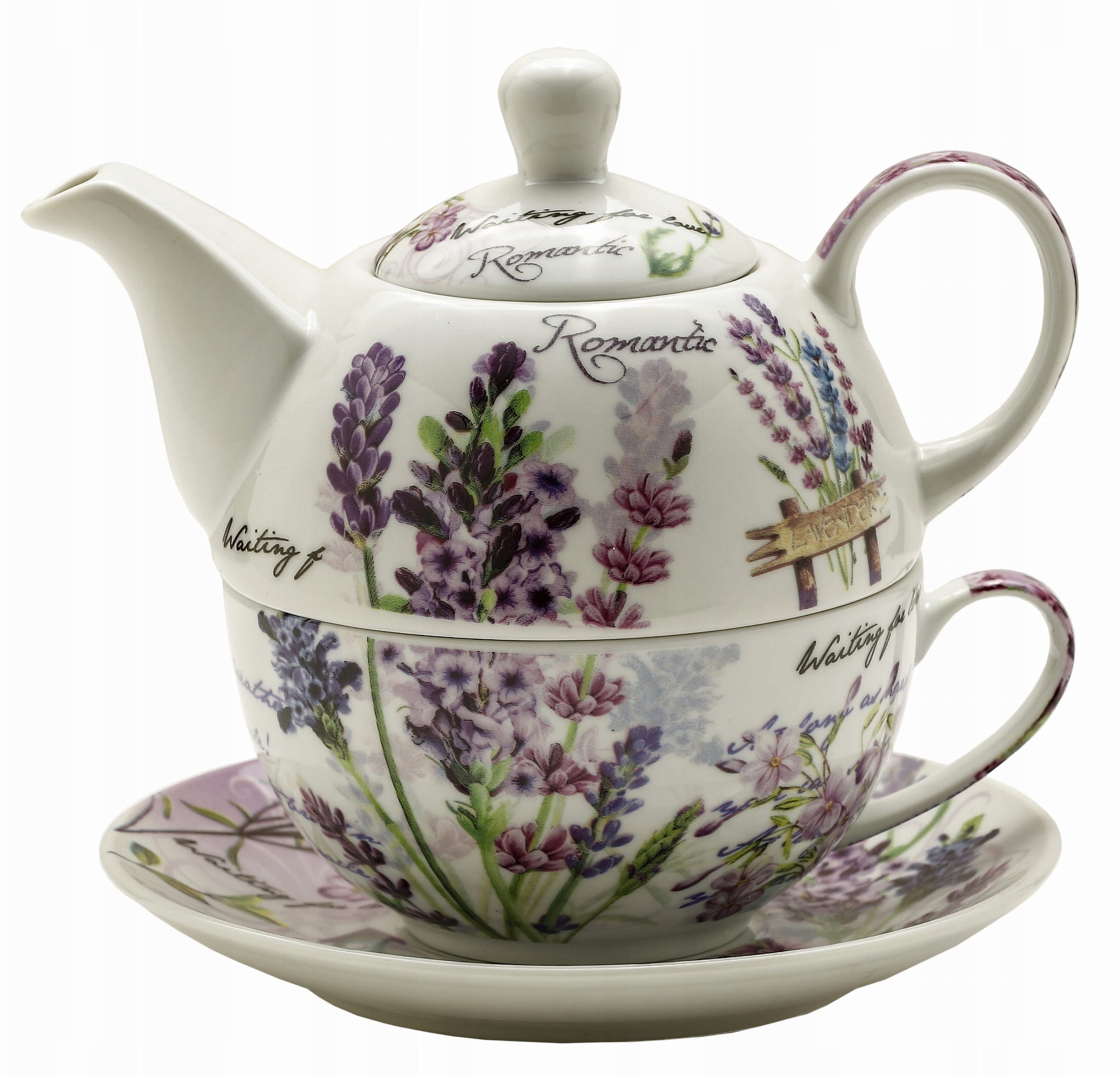 

Filiżanka Dzbanek Komplet Tea For One