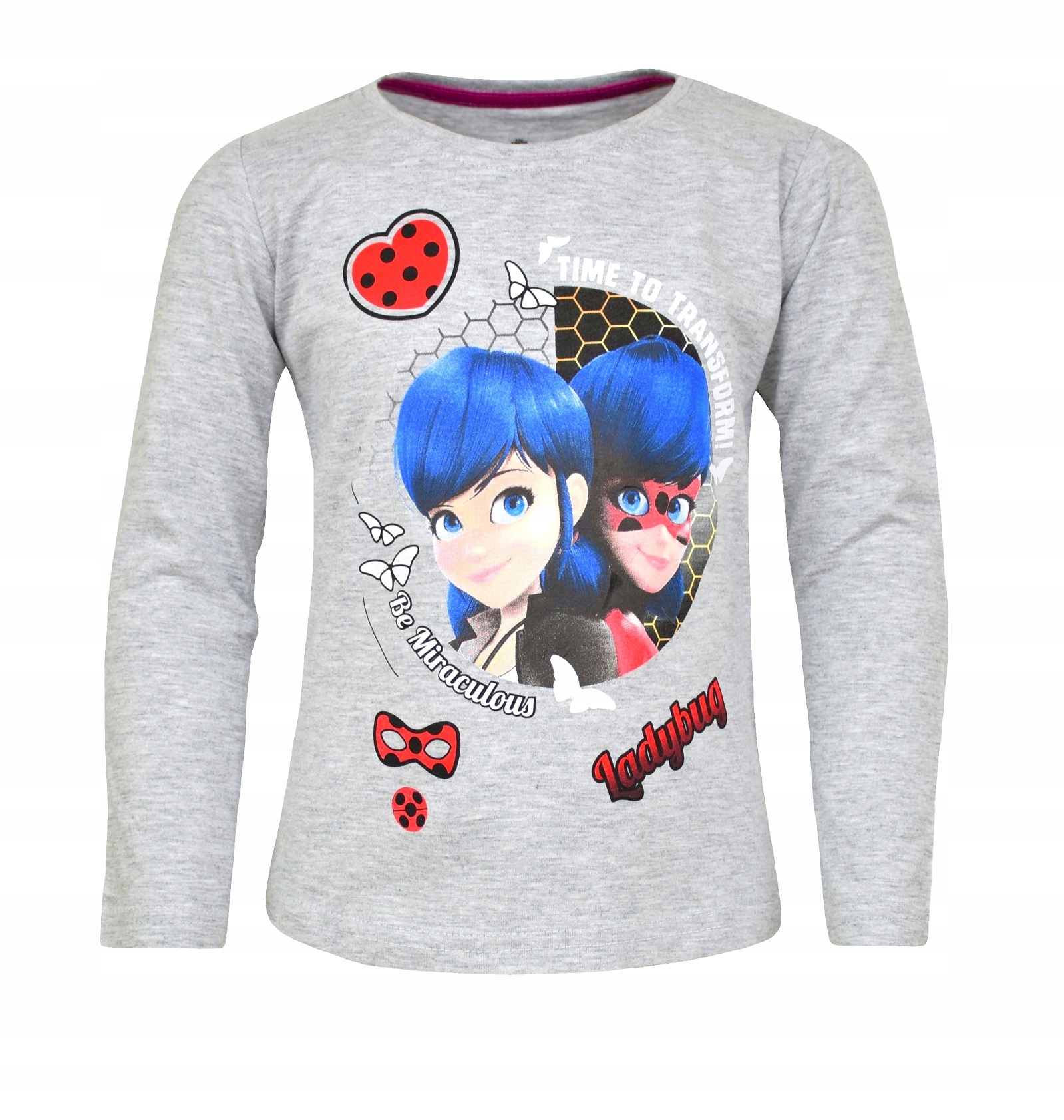 

bluzka t-shirt Biedronka I Czarny Kot 122