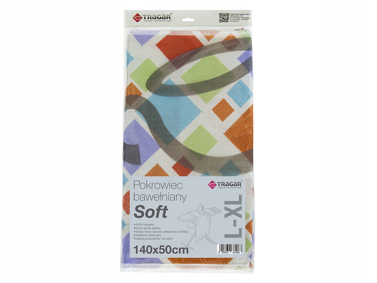 

Pokrowiec na deskę do prasowania gruby Soft 140x50