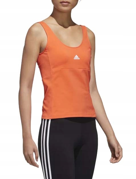 KOSZULKA DAMSKA ADIDAS TOP TANK BAWEŁNA GD9038 XS Marka adidas