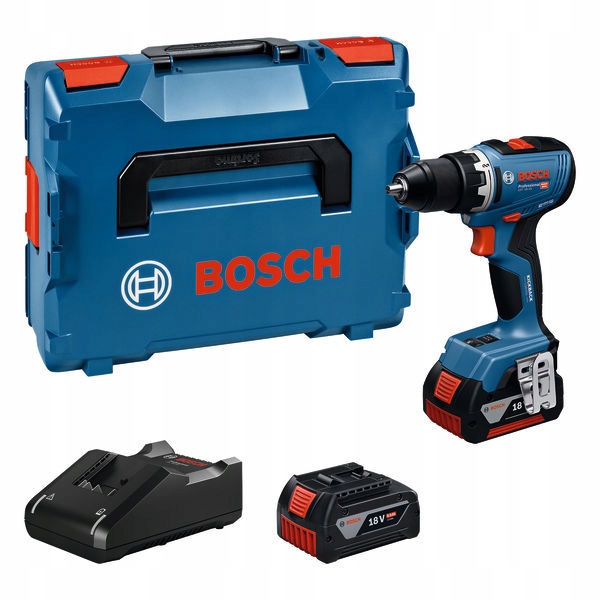 Bosch Gsr 18V-65 Wkrętarka akumulatorowa 2x5Ah l-boxx 06019N3203