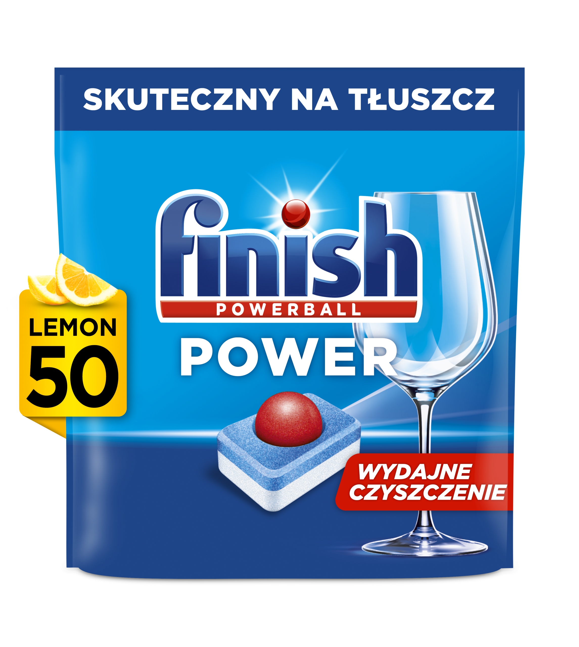Levně Finish Tablety Power All-in-1 50 lemon