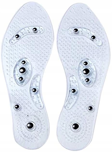 СТЕЛЬКИ ДЛЯ ОБУВИ АКУПРЕССУРА МАССАЖНАЯ МАГНИТНАЯ