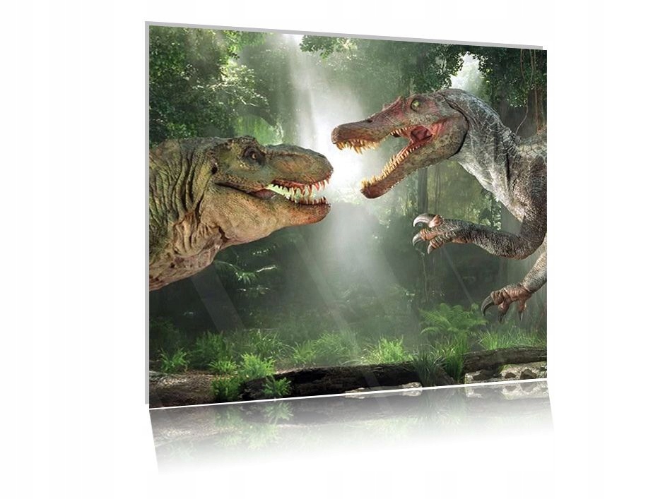 

Obraz szklany na szkle Dinozaury 02 30x30