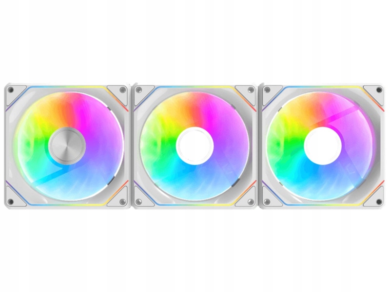 Wentylator Darkflash Gauss G24 Biały (3 szt.)