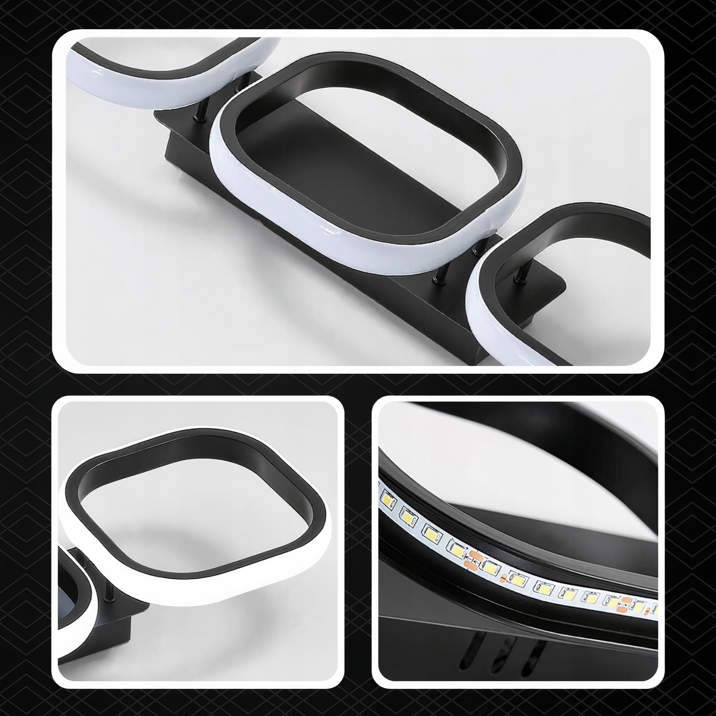 LAMPA SUFIT LED 33W PLAFON 3 BARWY DO POKOJU SALONU SYPIALNI ZYRANDOL Marka Memfis