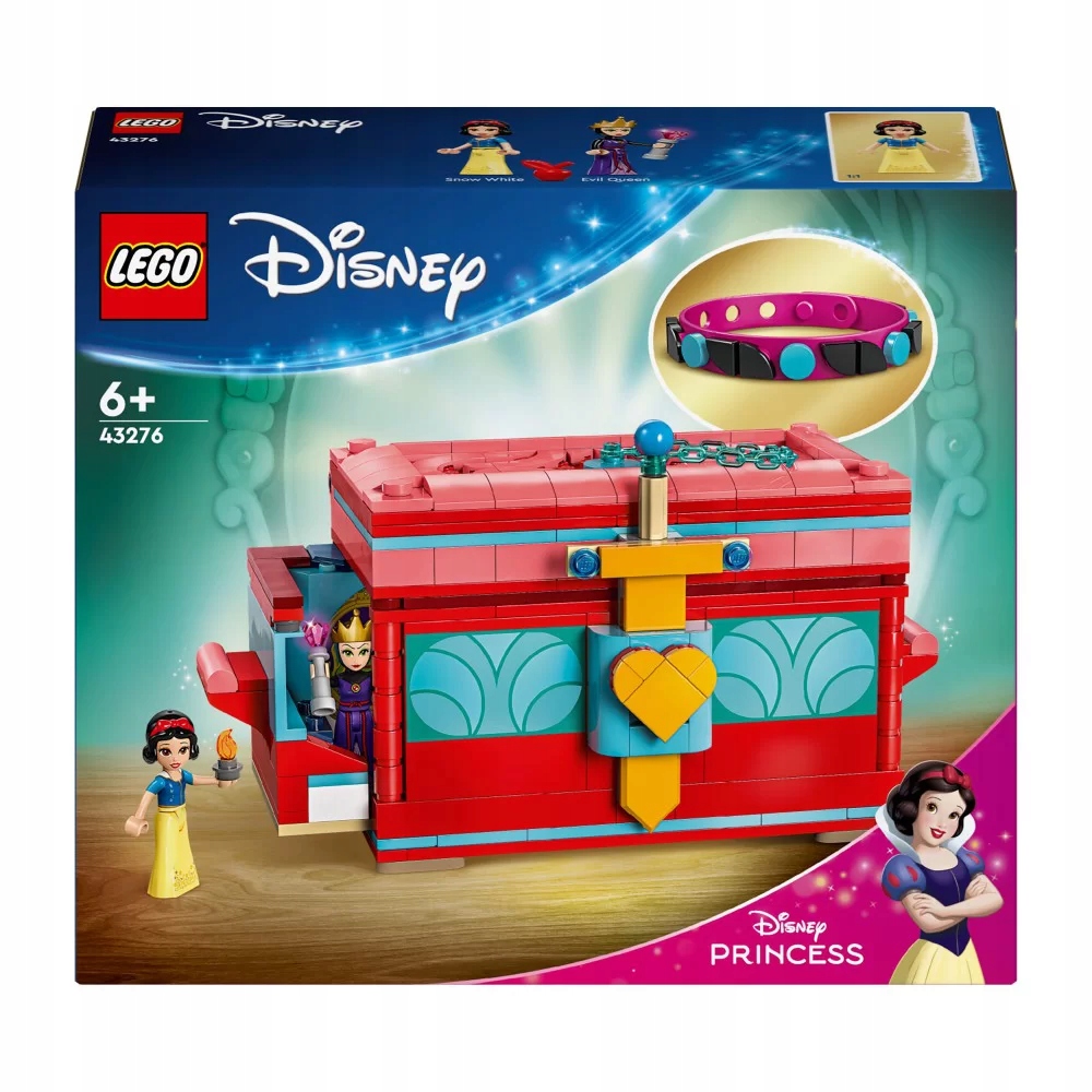 stavebnice Lego Disney 43276 Šperkovnice na bižuterii se Sněhurkou