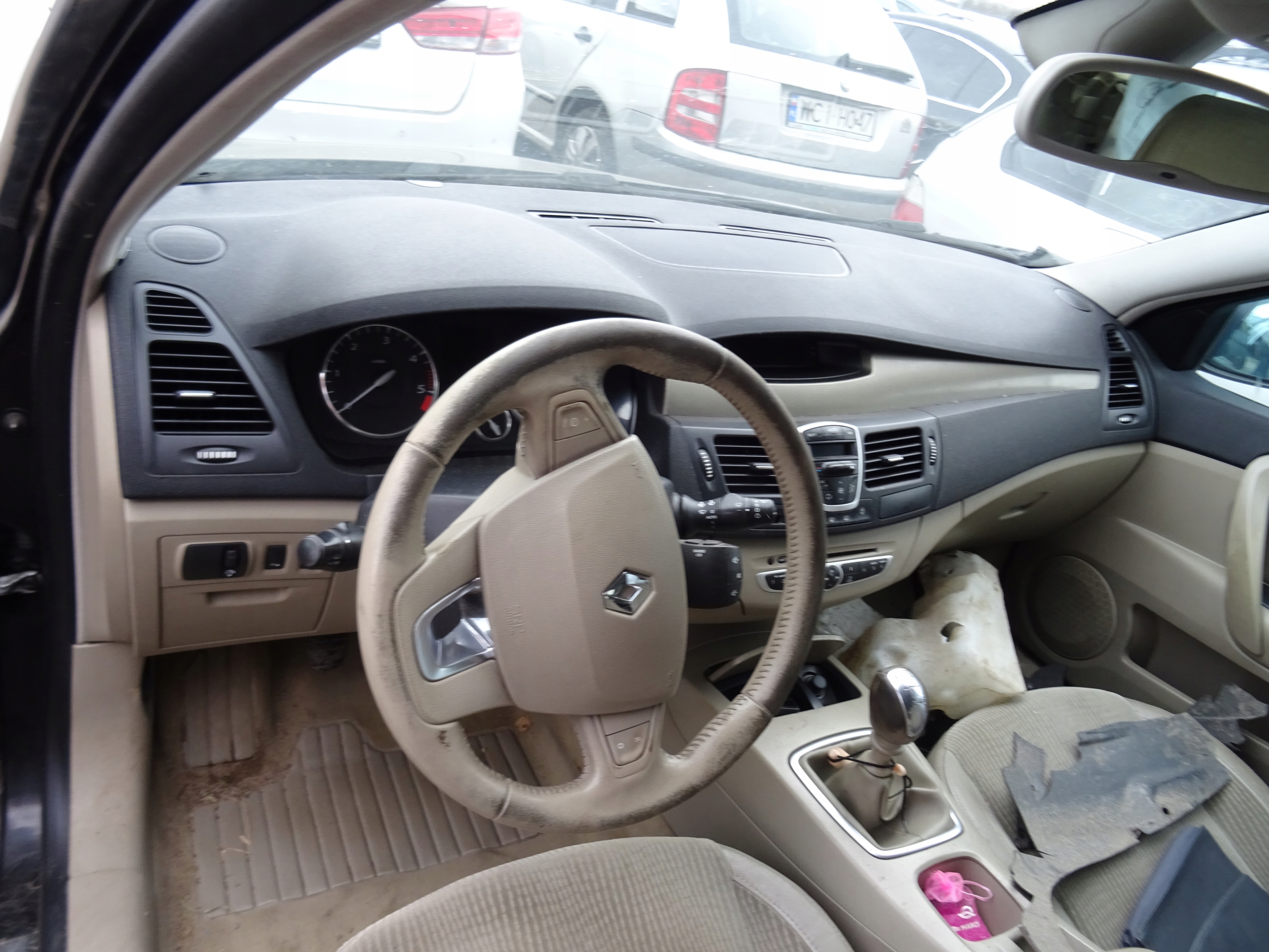 HAMULEC RĘCZNY ELEKTRYCZNY RENAULT LAGUNA III