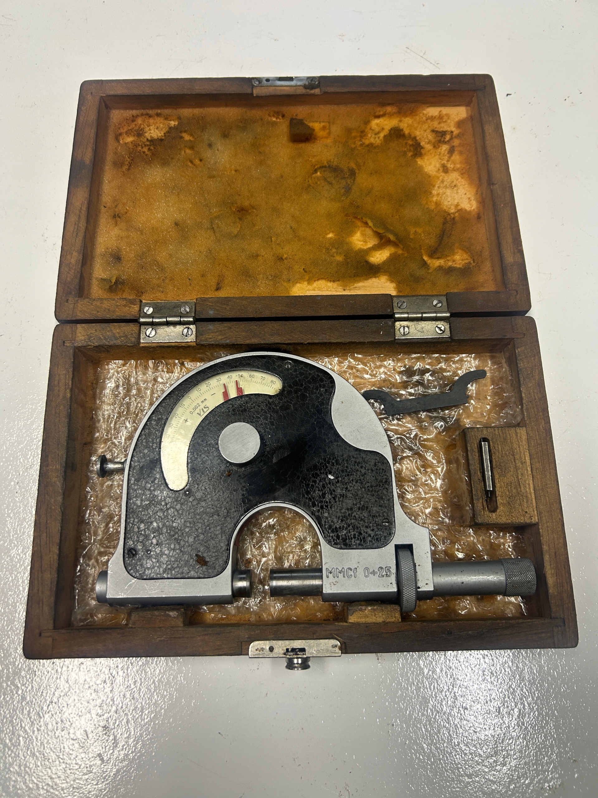 Trasametr pasametr MMCf 0-25 VIS