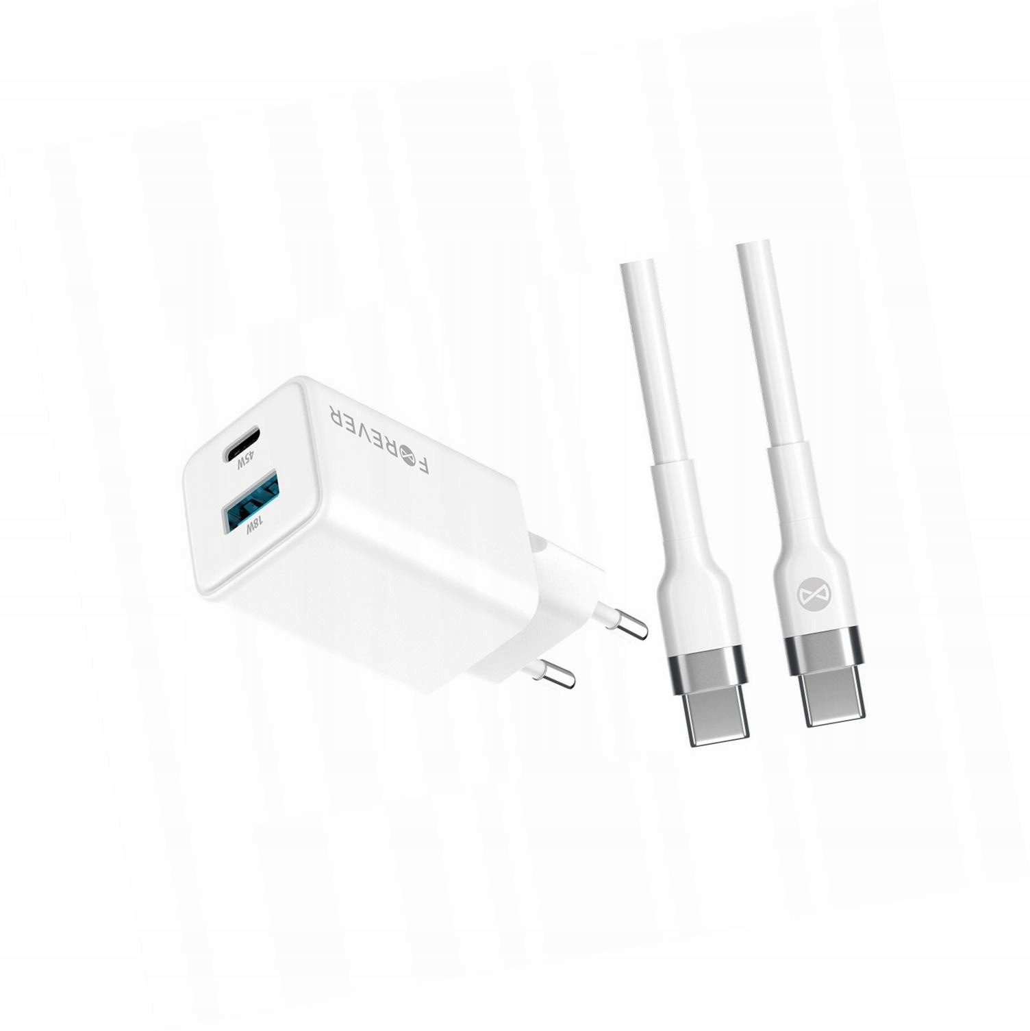 Szybka ładowarka GaN 45W Usb-c z kablem do Xiaomi Redmi Note 9 Pro Max