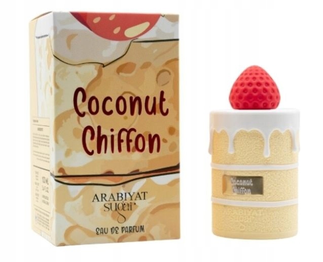 Arabiyat Sugar Coconut Chiffon 100ml parfém parfémovaná voda unisex Edp