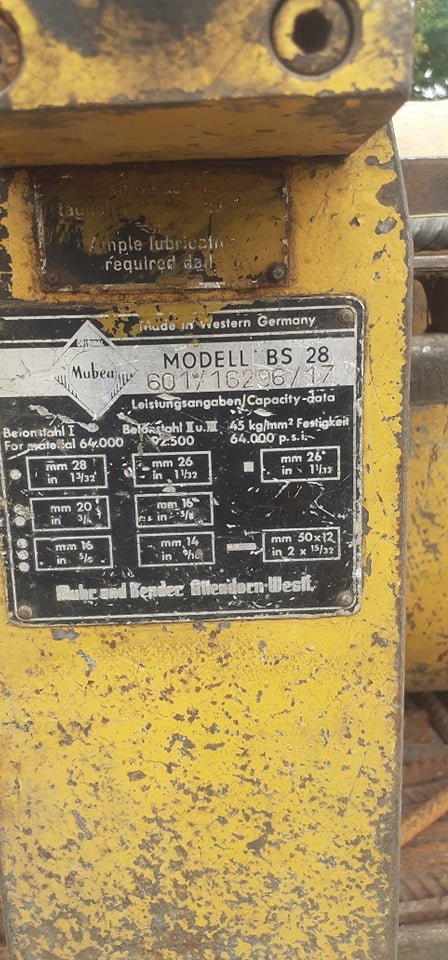 Nóż do nożyc Mubea Muhr Bender Marka inny