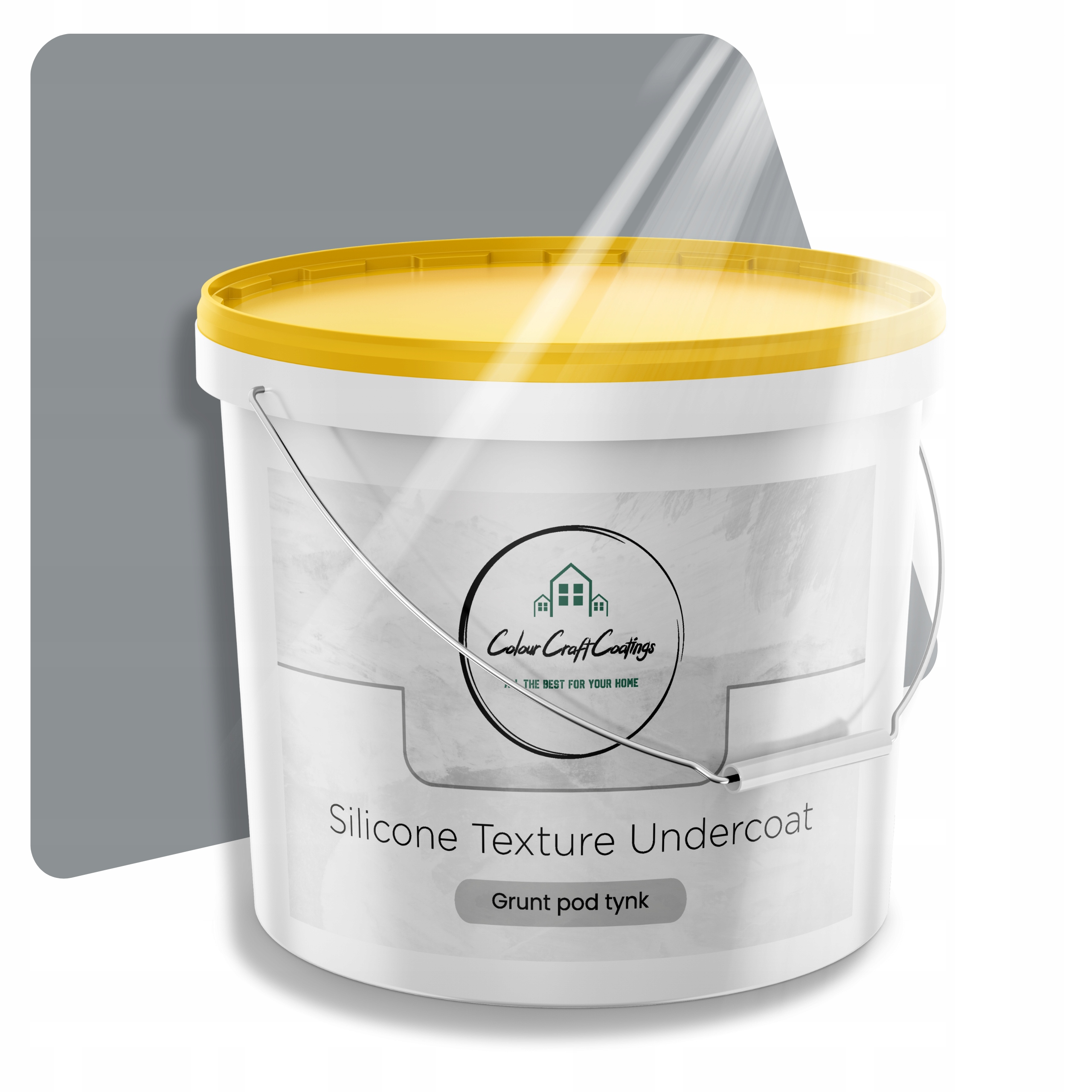 Silikonová omítka pod omítku 15 kg Šedá 7045