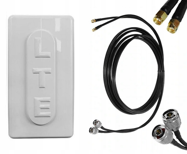 Anténa Dual Lte +30 dB pro router Huawei E5186